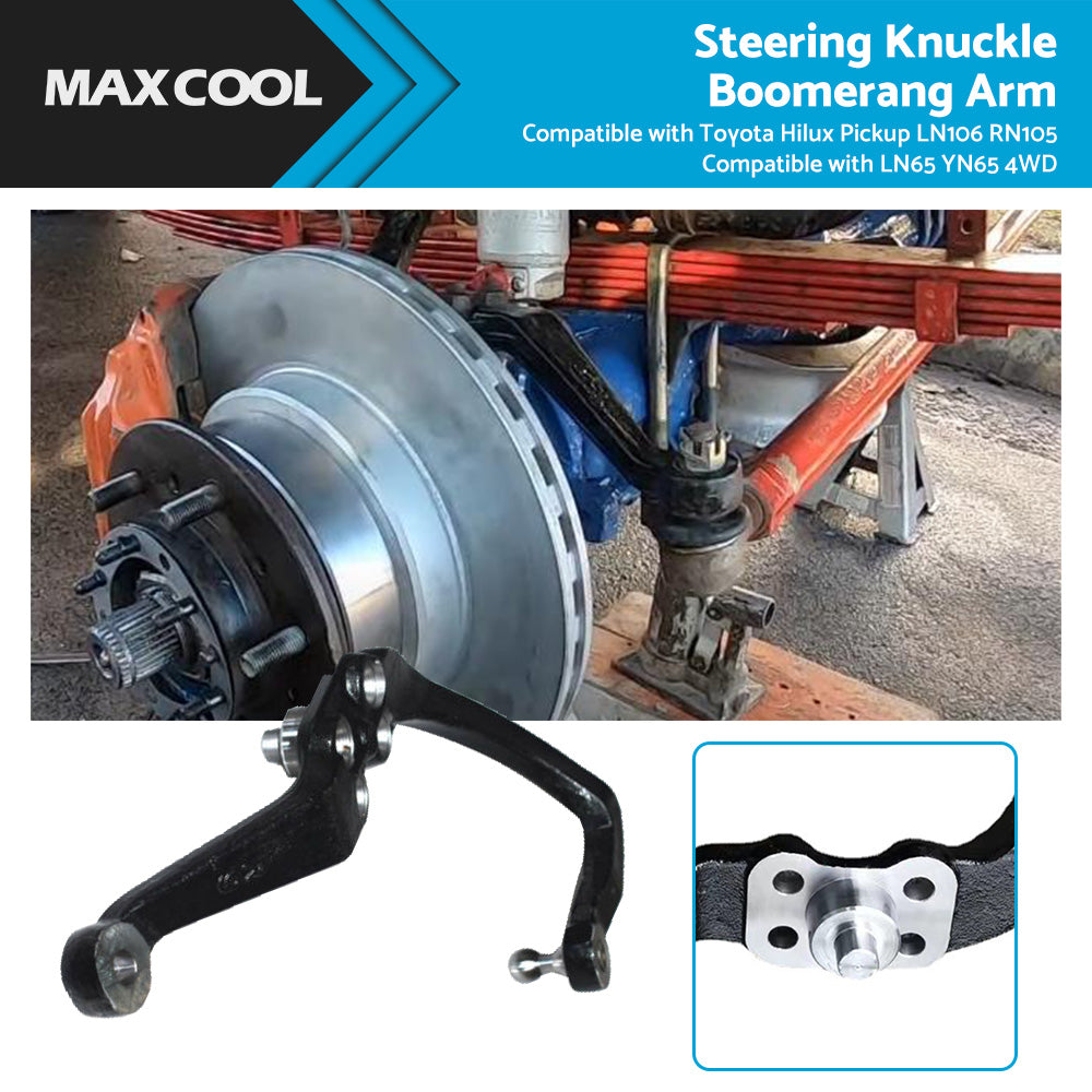 {{ Steering Knuckle Boomerang Arm Suitable For Toyota Hilux LN106 RN105 LN65 YN65 }} - Buy Car Parts Online at {{ Kaka Auto Parts }}.