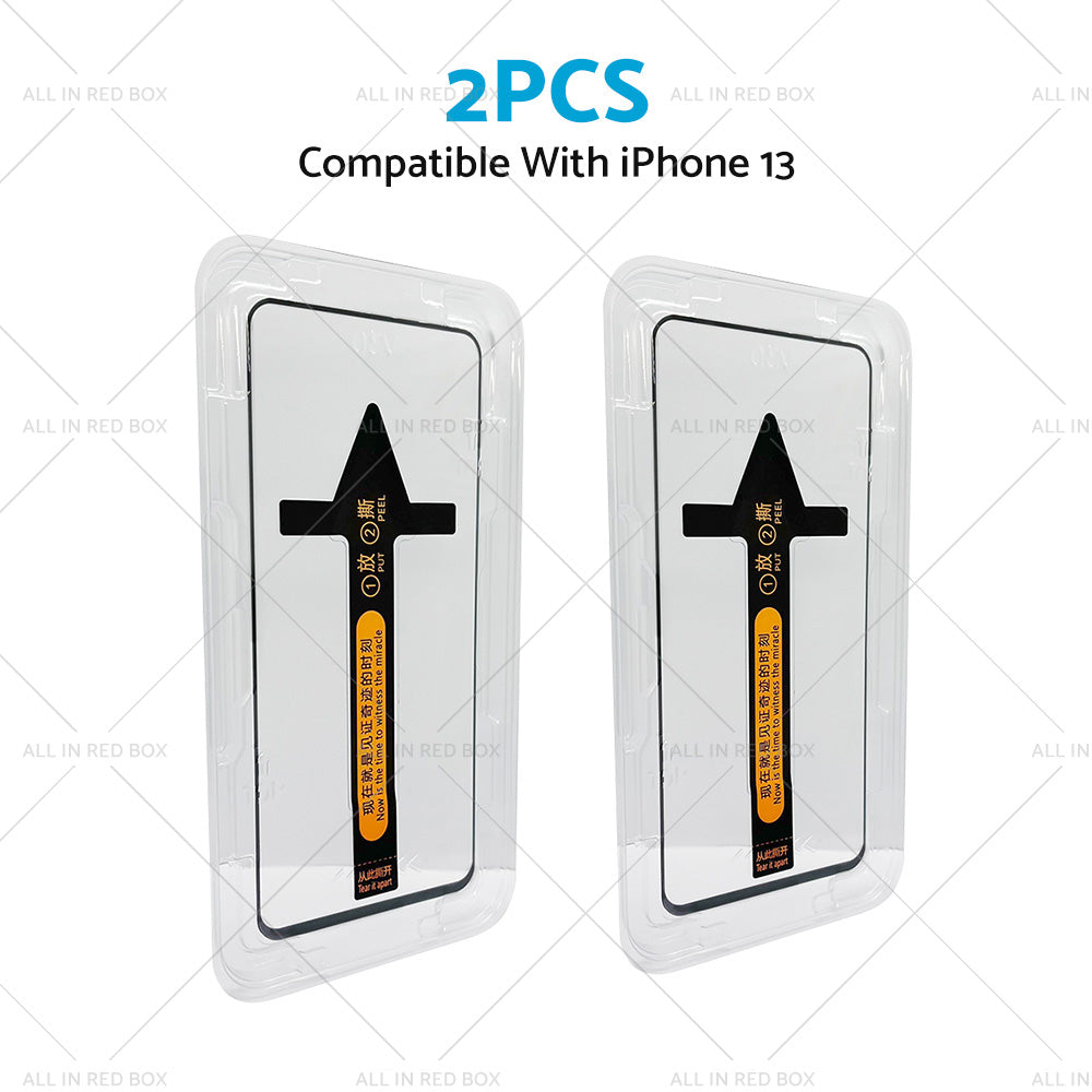 {{ 2PCS Screen Protector Tempered Glass Suitable For iPhone 13 Pro Max }} - Buy Car Parts Online at {{ Kaka Auto Parts }}.