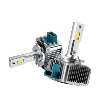 compare product Pair of D3S LED Headlight Bulbs Conversion Kit 90W Replaces HID Xenon Lamps 2x