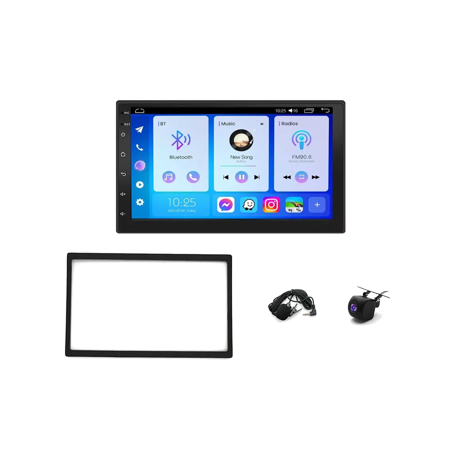 CarPlay  Head Unit Wireless Suitable For Nissan Micra 2007-2010 Android Navi+Cam