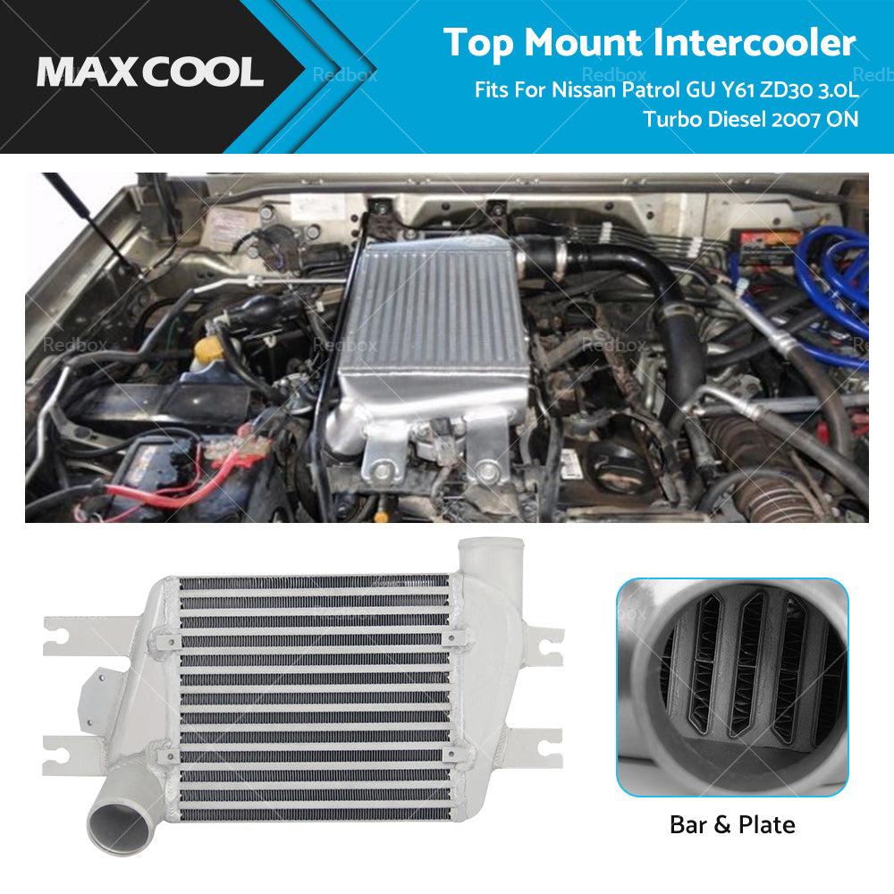 {{ Upgrade Intercooler fits Nissan Patrol GU Y61 ZD30 3. 0L Turbo Diesel 2007 ON }} - Buy Car Parts Online at {{ Kaka Auto Parts }}.