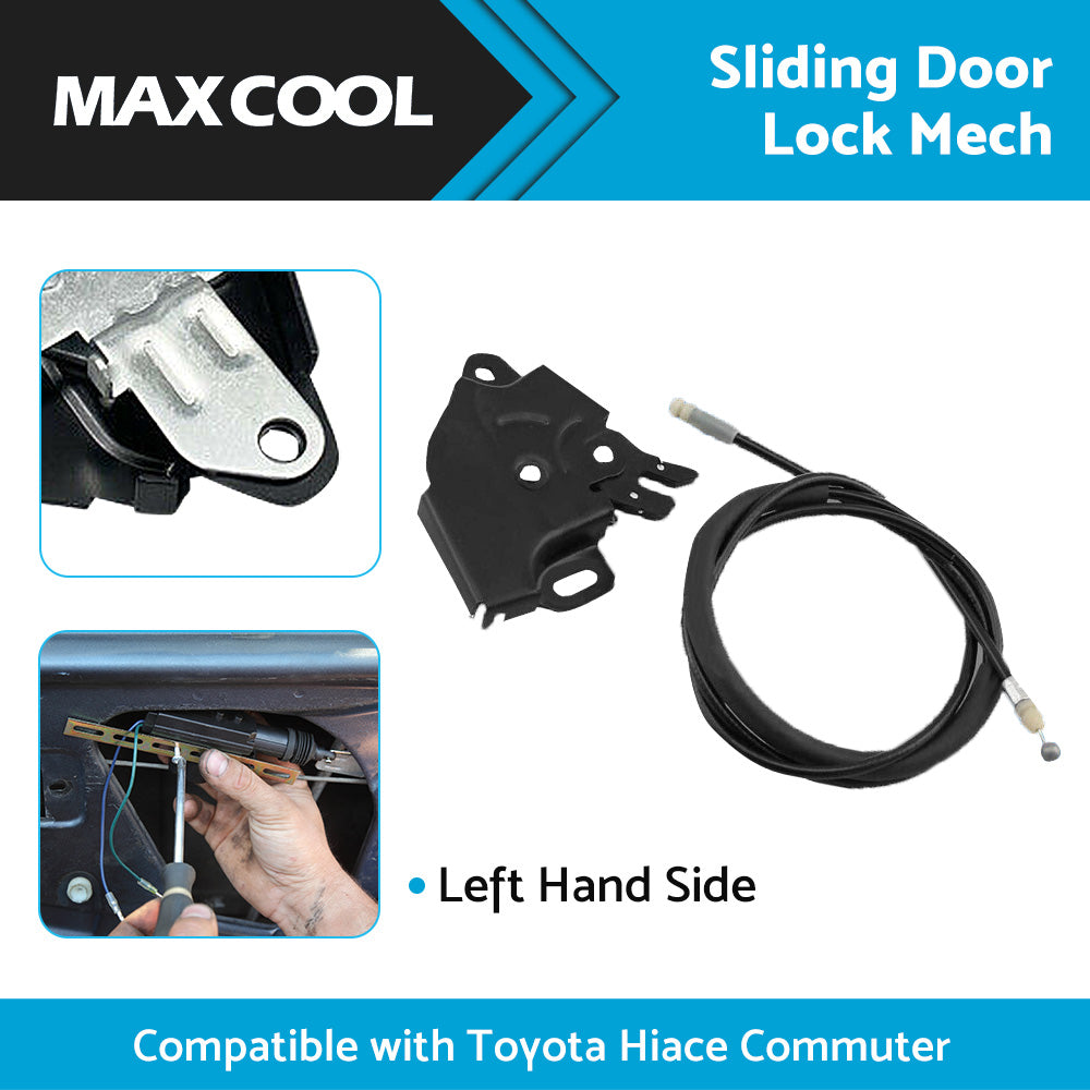 {{ LH Left Sliding Door Lock Mech Suitable For Toyota Hiace Commuter 2005 -2019 }} - Buy Car Parts Online at {{ Kaka Auto Parts }}.