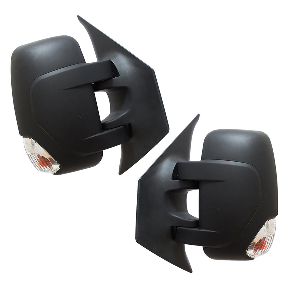Pair Door Mirrors Electric w/ Indicator Suitable for Renault Master X62 2010–2025