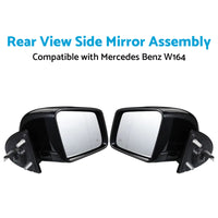{{ View Side Mirror Assembly Rear Suitable for 05-11 Mercedes Benz W164 X164 ML GL }} - Buy Car Parts Online at {{ Kaka Auto Parts }}.