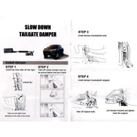 Tailgate Assist Shock Struts Lift Support Damper Suitable For Toyota Hilux