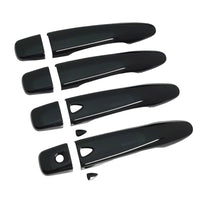 4x Black Door Handle Covers Suitable For Nissan Navara NP300 D23 2015-Onwards
