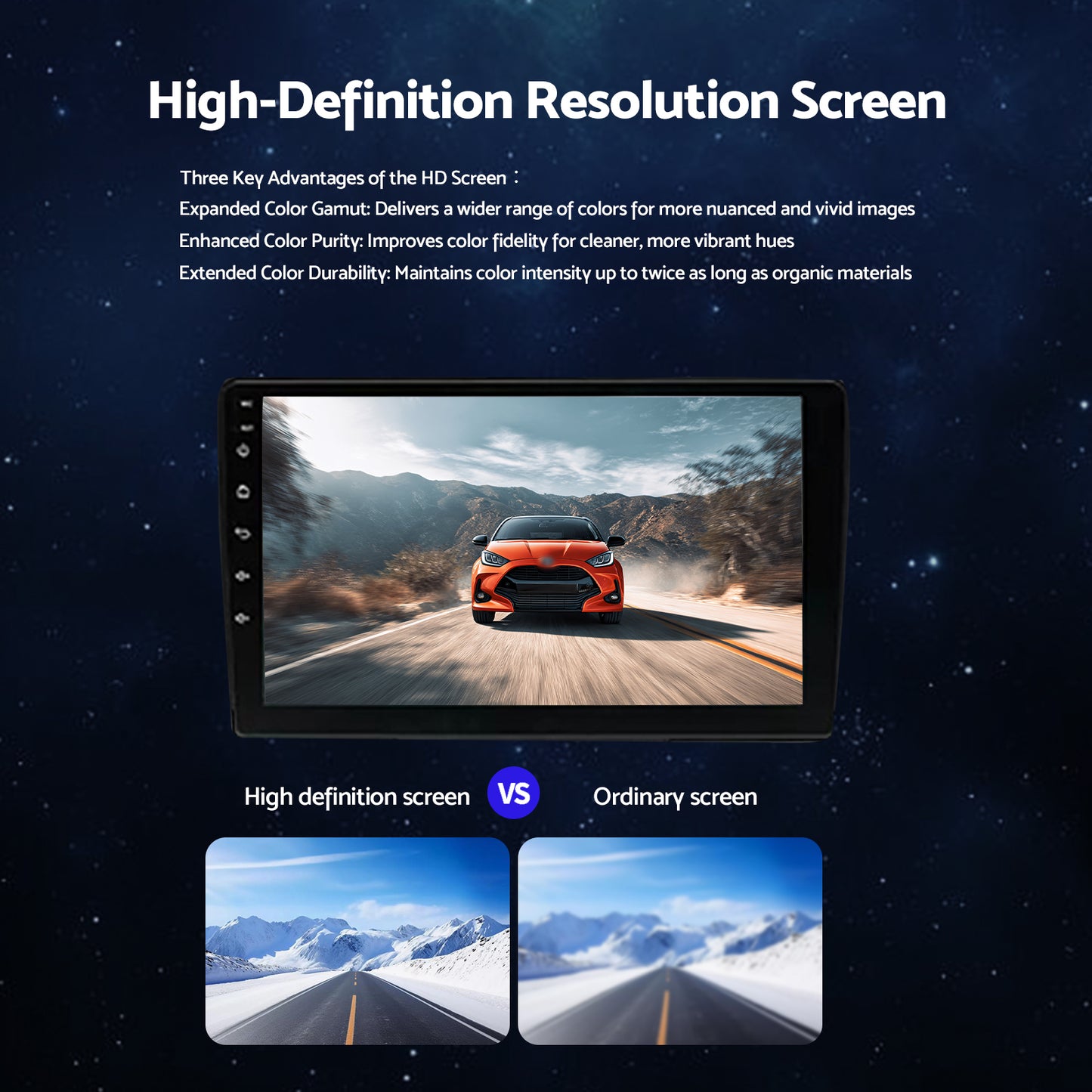 2+32G CarPlay Radio Stereo Suitable For Toyota Yaris 2012-2017 Android 13 GPS