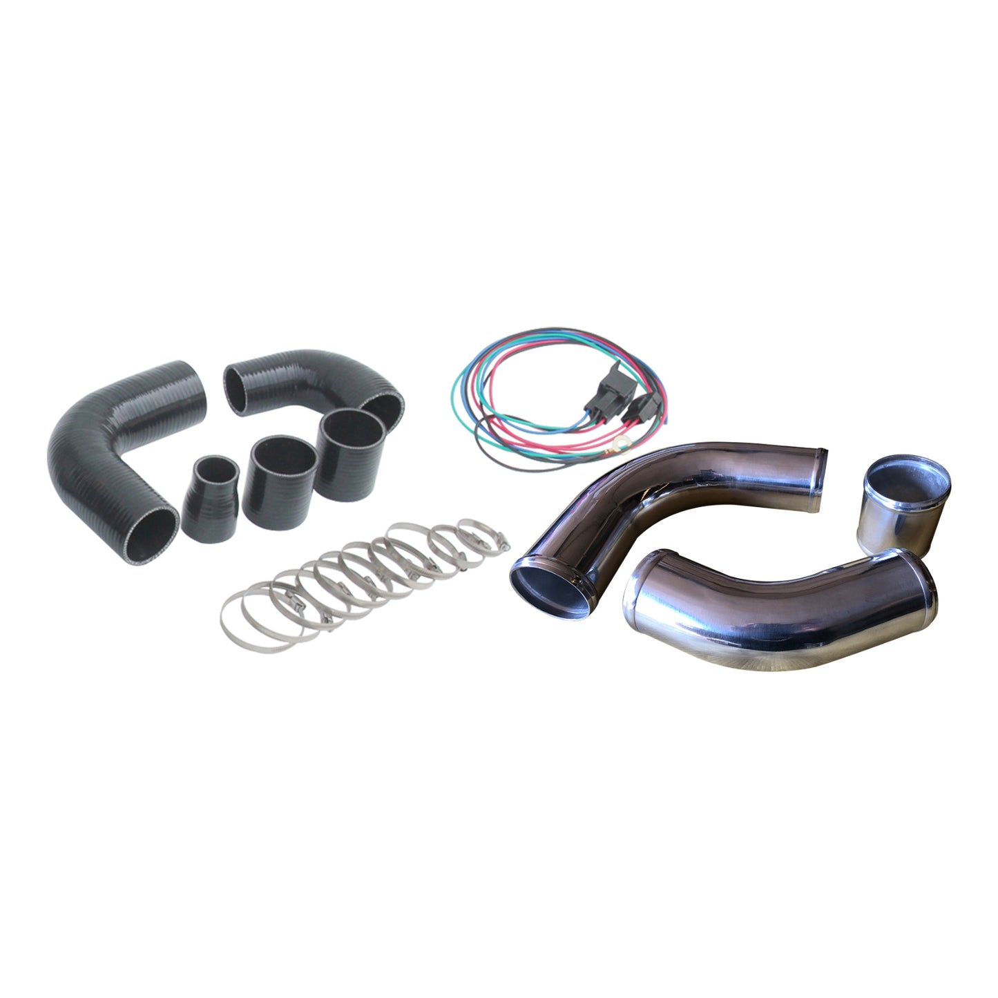 Aluminum Intercooler Hose Pipe Kit Suitable For Nissan Patrol GU ZD30TDI 3.0L
