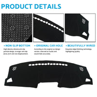 Black Non-Slip Dash Mat Suitable For Haval H2 Premium / City LUX 2015-2020 2WD