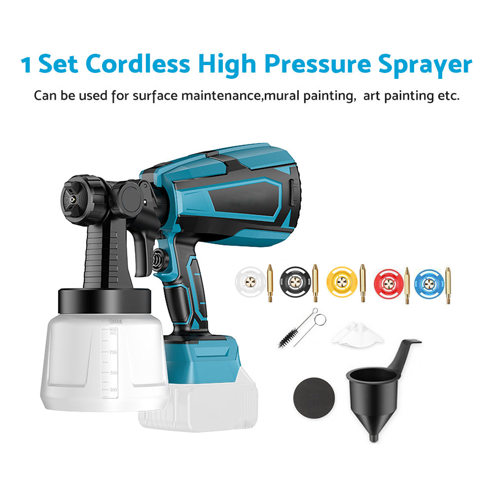 {{ Cordless High Pressure Spray Gun Airless Paint Sprayer For Makita Battery }} - Buy Car Parts Online at {{ Kaka Auto Parts }}.