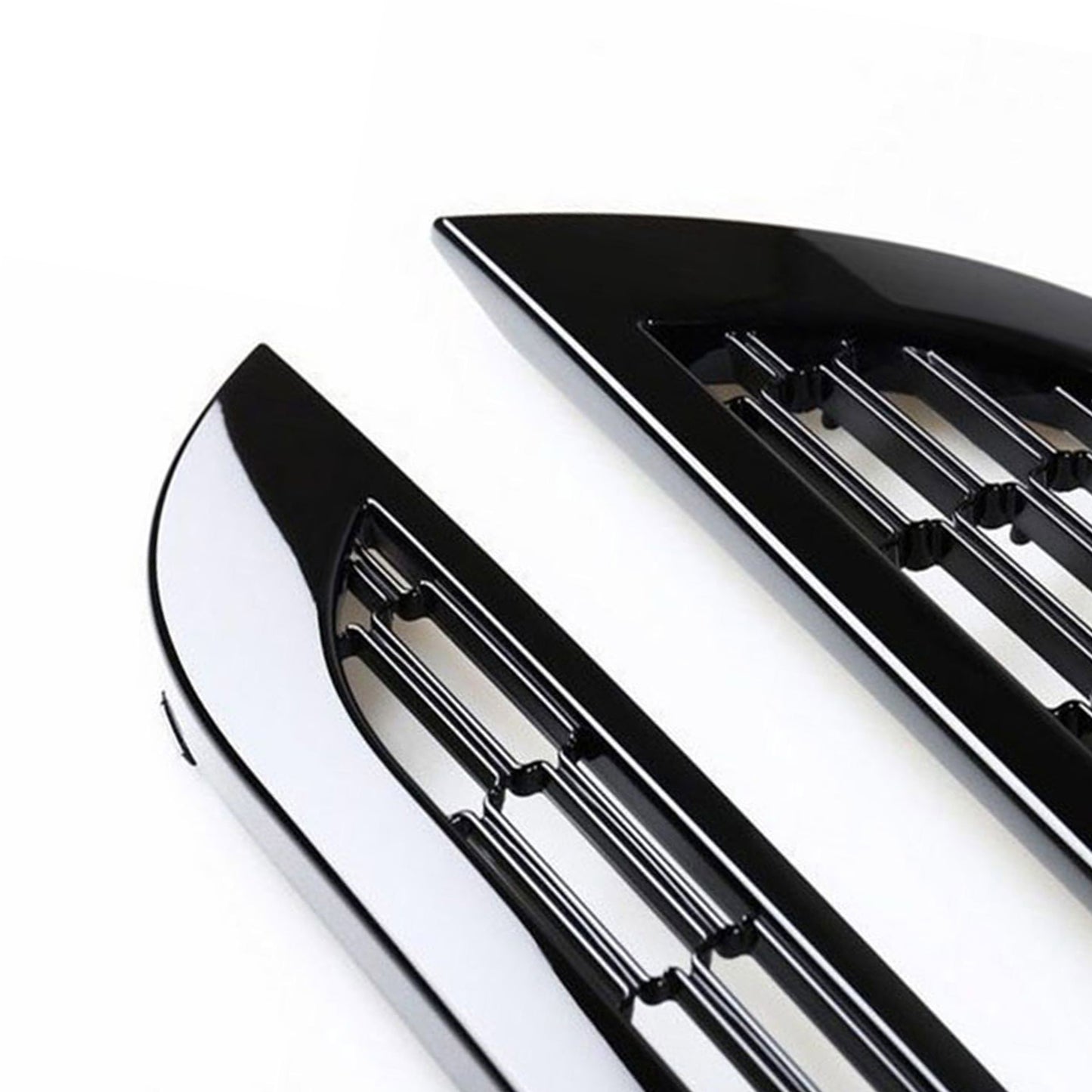 2x Honeycomb Mesh Front Grill Suitable For Mini Cooper R50 / R52 / R53 2002-2006