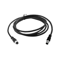 5-Core Black 2m NMEA2000 Cable with Female Straight Head to Male Straight Head NMEA2000 Drop Cable