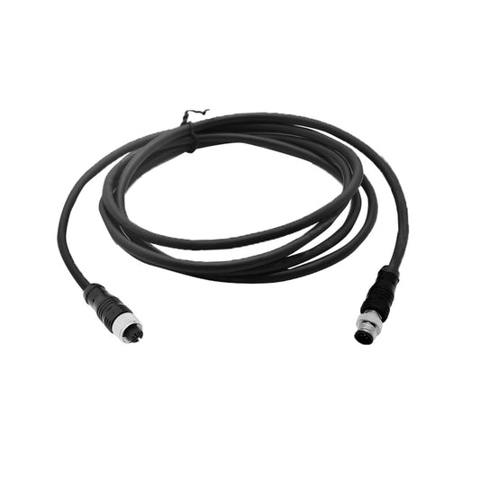 5-Core Black 2m NMEA2000 Cable with Female Straight Head to Male Straight Head NMEA2000 Drop Cable