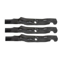 3x Blades Suitable For 50 Inch Cub Cadet MTD Ride On Mower 742-04053 942-04053B