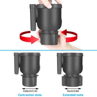 360° Angle Adjustable Expander Car Seat Cup Holder Suitable For Water Bottle & Phone Storage