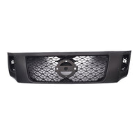 Front Grill Matte Black Bumper Bar Grille for Nissan Navara NP300 D23 2015-2019