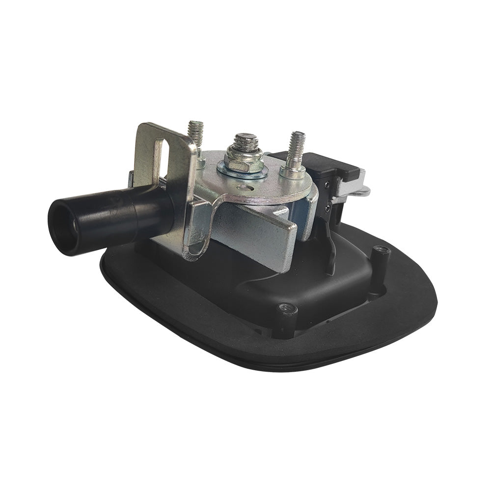 4x Power Operated Whale Tail T-Handle Folding Lock Suitable For Trailer Canopy Black DC 12V