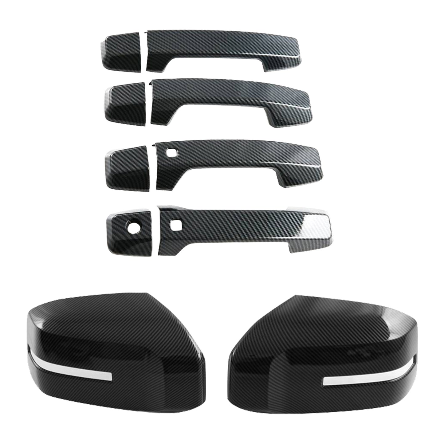 Side Door Mirror & Handle Covers Suitable For Mitsubishi Triton / L200 2023-2025