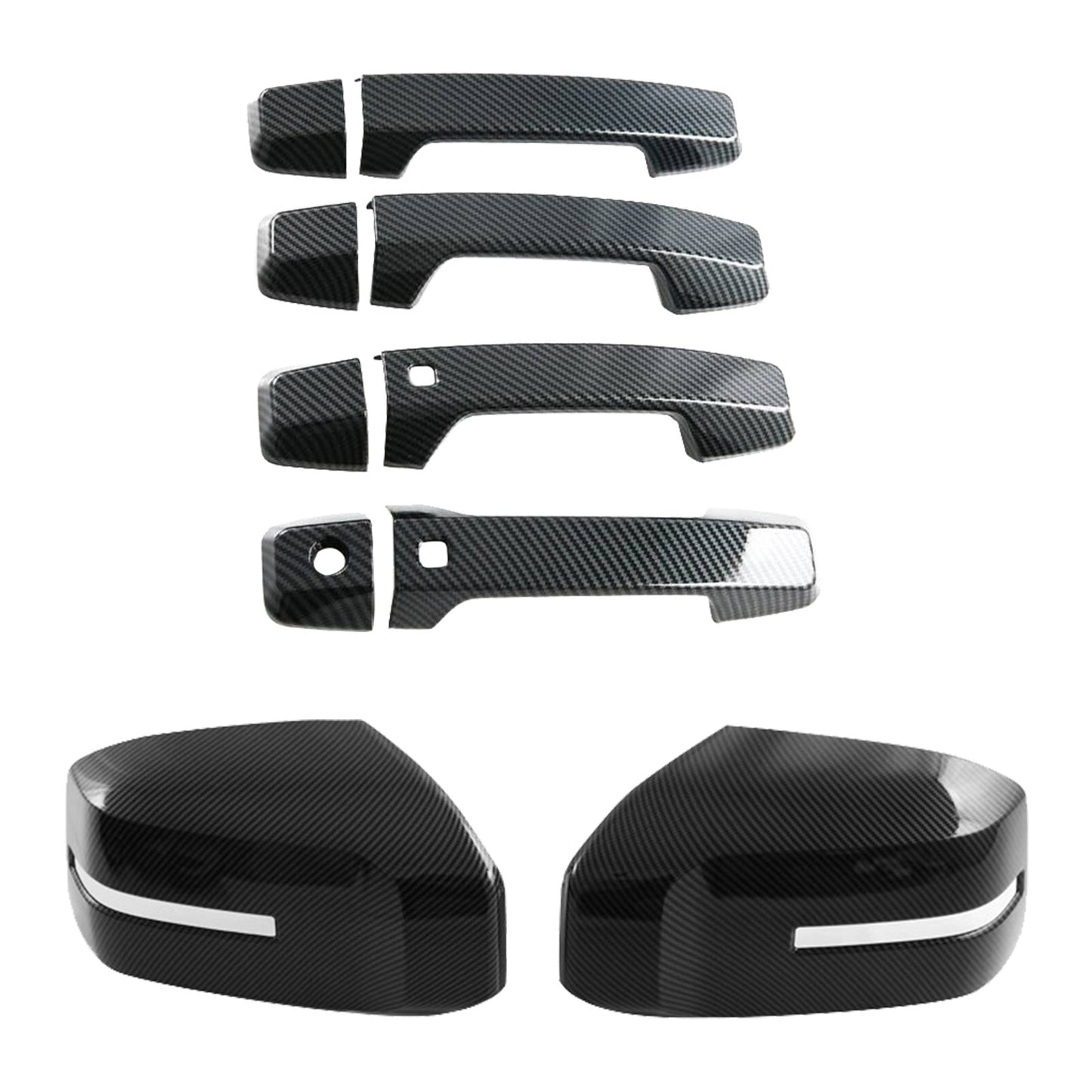 Side Door Mirror & Handle Covers Suitable For Mitsubishi Triton / L200 2023-2025