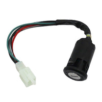 4-Wire Ignition Key Barrel Switch Suitable For 50cc / 110cc / 125cc / 250cc PIT Quad Dirt Bike & ATV