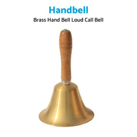 {{ Brass Hand Bell Loud Call Bell Handbell Desk Ringbell for Wedding Festival }} - Buy Car Parts Online at {{ Kaka Auto Parts }}.