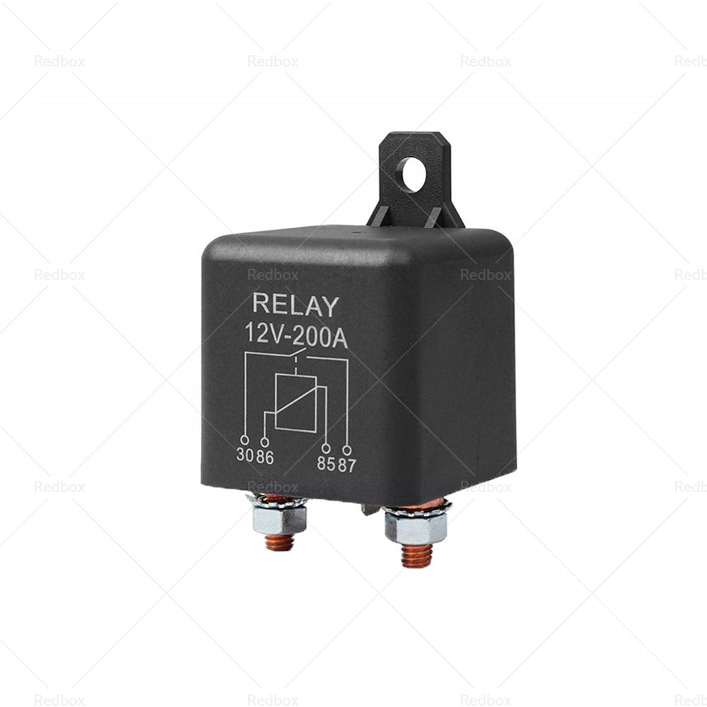 {{ 12V DC 200A Car Relay Heavy Duty Split Charge High Current 4Pin Starter Switch }} - Buy Car Parts Online at {{ Kaka Auto Parts }}.