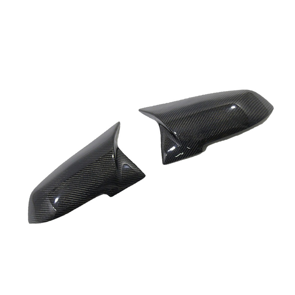 Carbon Fibre Side Mirror Cover Caps Suitable for  BMW F20 F21 F22 Series 1 2 3 4