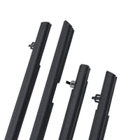 4x Window Door Belt Weather Strips Suitable For Honda Civic 2006-2011