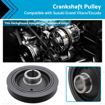 compare product Crankshaft Pulley Suitable for Suzuki Grand Vitara 2. 0 Petrol 12610-77E12