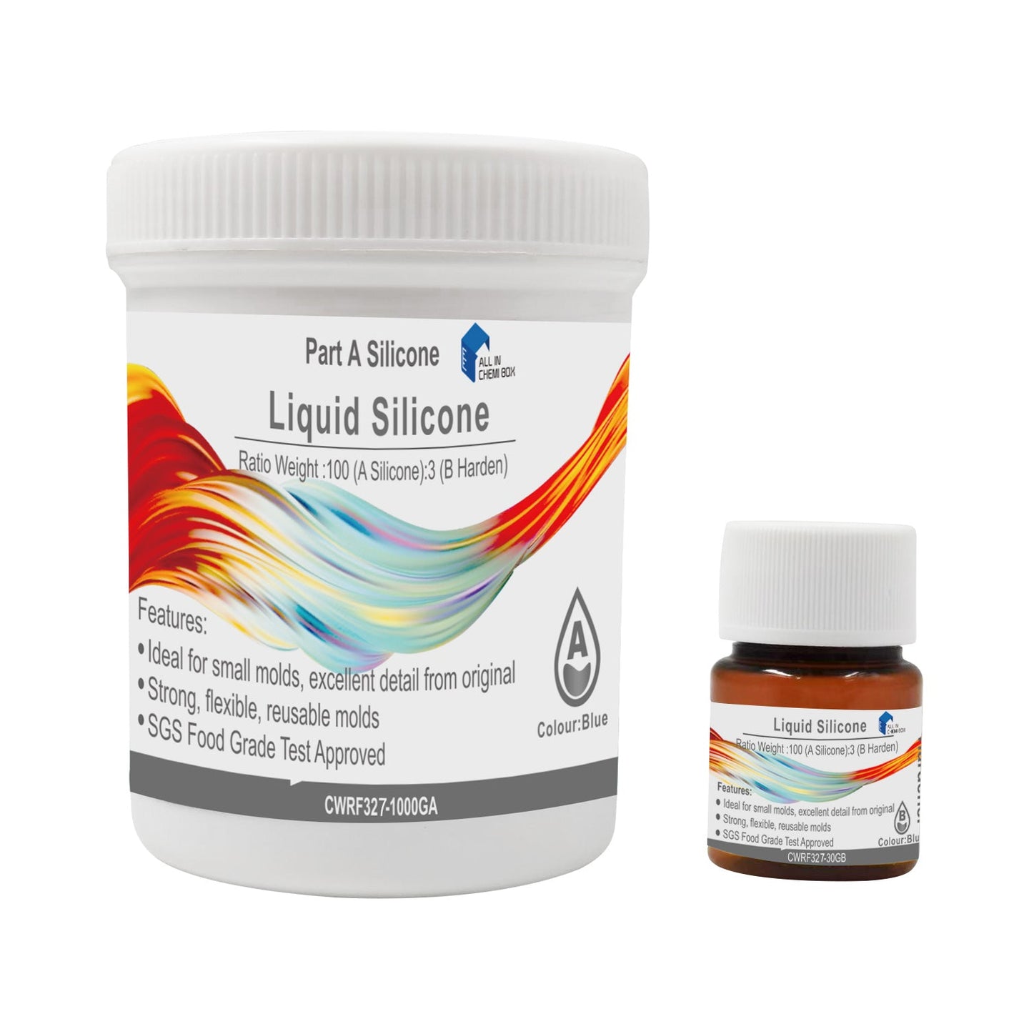 {{ SH25 Liquid Silicone Mold Rubber Mould Making Kit 100:3 Mix - 5Kg 10Kg White }} - Buy Car Parts Online at {{ Kaka Auto Parts }}.