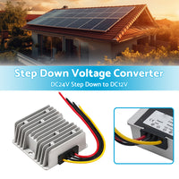 {{ DC Voltage Converter 24V Step Down To 12V 15A 180W Power Supply Regulator }} - Buy Car Parts Online at {{ Kaka Auto Parts }}.