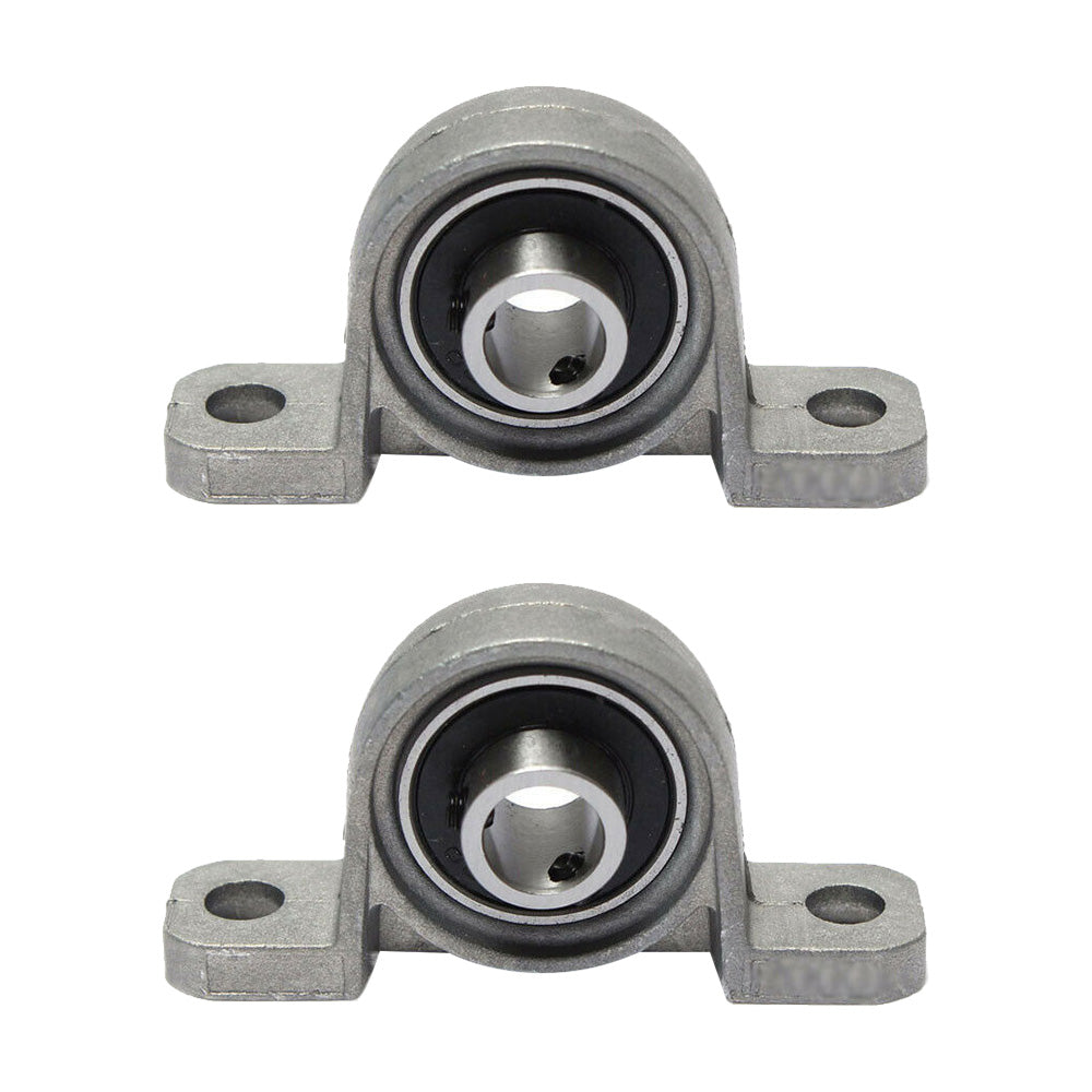 4x Ball Bearing Pillow Block Zinc Alloy Metal Suitable For 8/10/12/20mm Inner Diameter