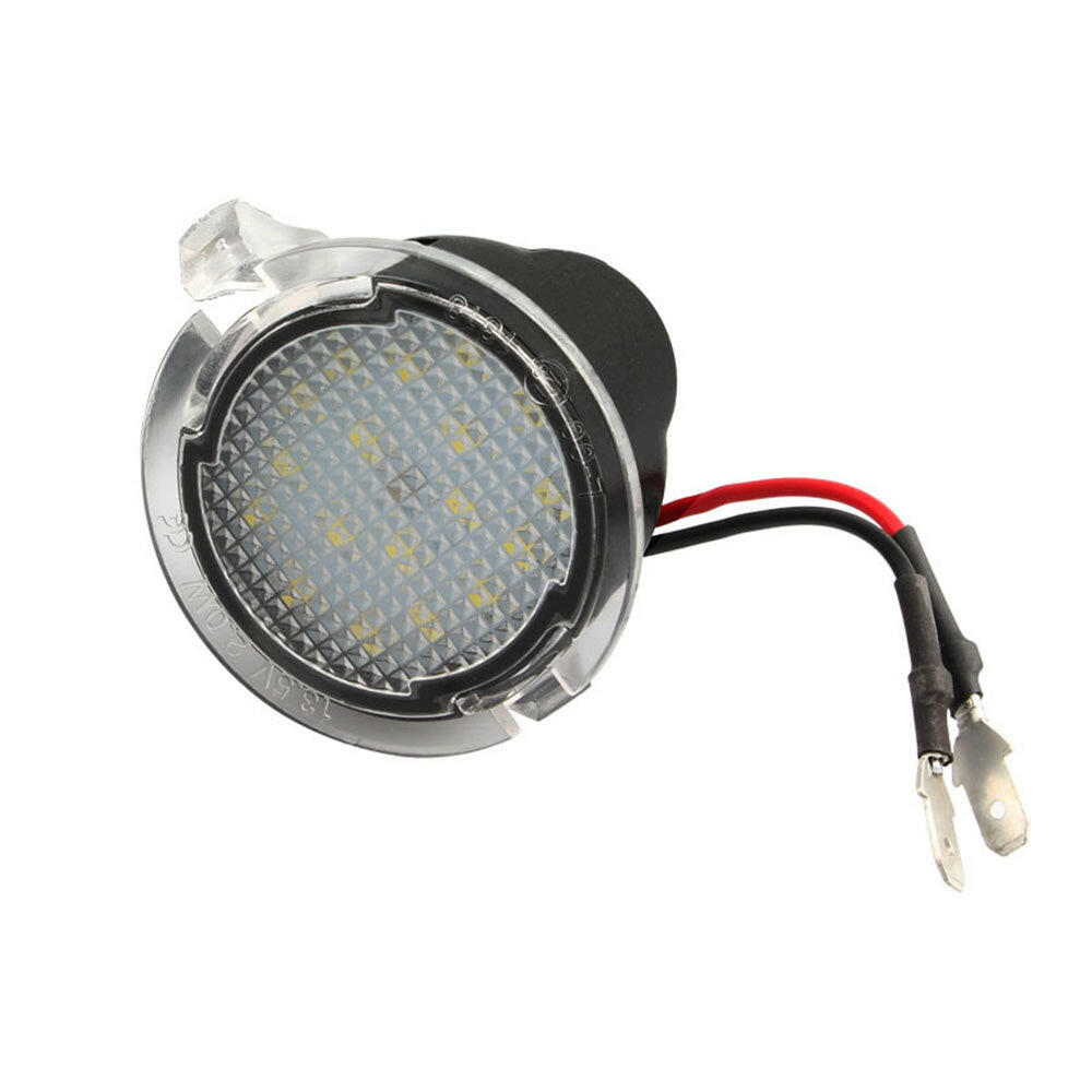 2X Under Mirror 6000K LED Light Puddle Lamps Suitable for Ford Ranger PX2 PX3