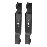 4x Blades Suitable for 38 inch  MTD Ride on Mowers 6 Point Centre Hole 742-0654