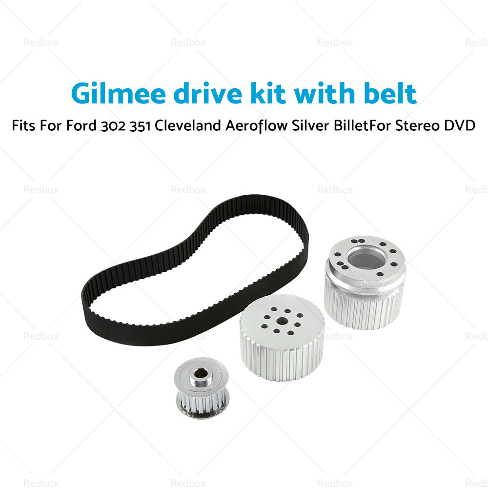 {{ Small Block 302 351C Cleveland Gilmer  and  Belt Drive Pully Kit Suitable for Ford }} - Buy Car Parts Online at {{ Kaka Auto Parts }}.