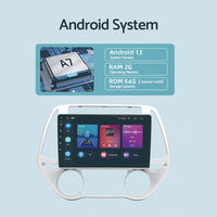 Car Radio Android 13 GPS BT Apple CarPlay Suitable For Hyundai i20 2012-2015