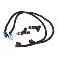 2x Fuel Injector Harness Set Suitable For Polaris Ranger XP 800 / Ranger Crew / RZR 800 2010-2017 OEM 1204318 1204319 0280158197
