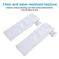 6x Mop Cloth Pad Set Suitable For Karcher SC1 / SC2 / SC3 / SC4 / SC5 Steam Cleaner