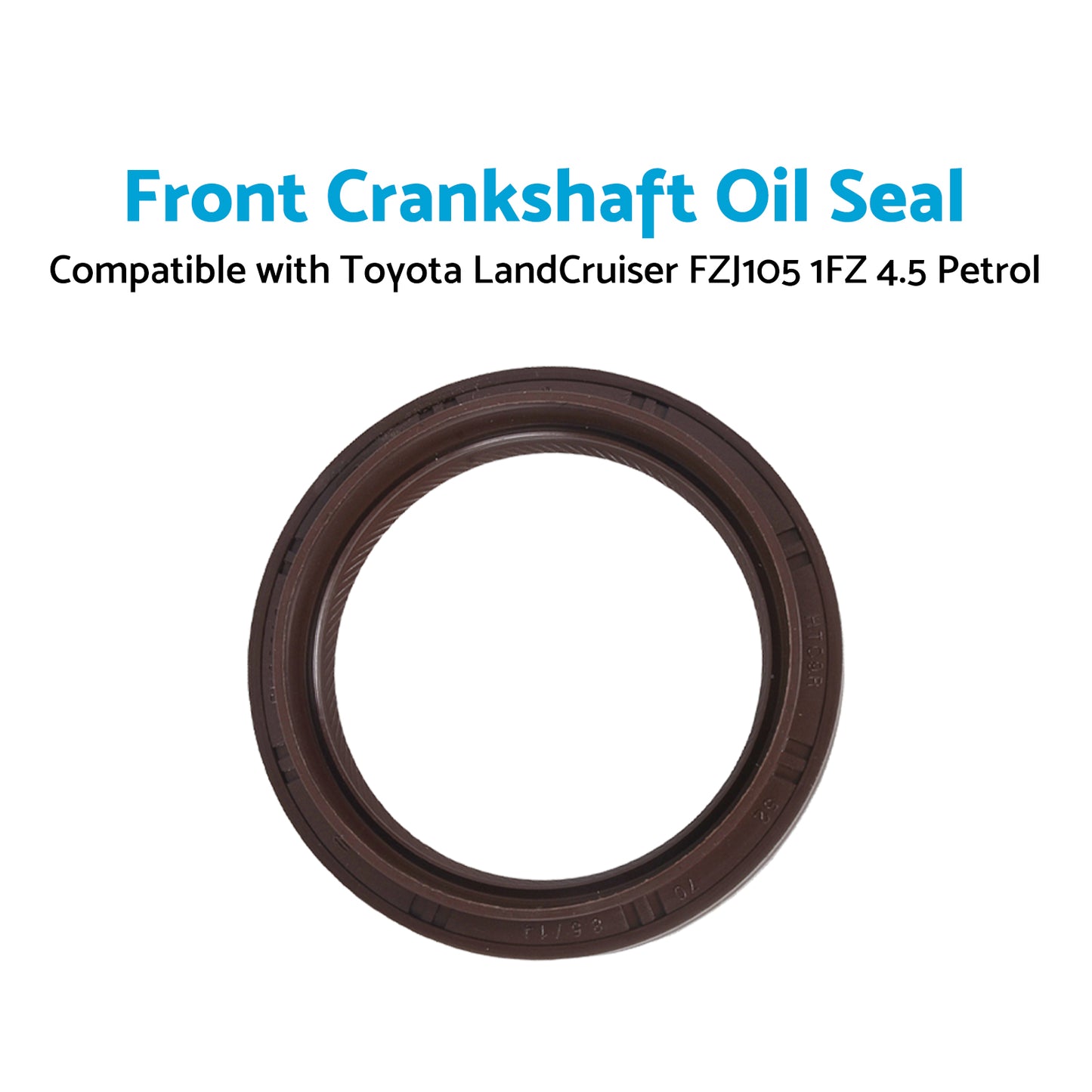 Front Crankshaft Oil Seal Timing Cover Suitable for LandCruiser FZJ105 1FZ 4.5