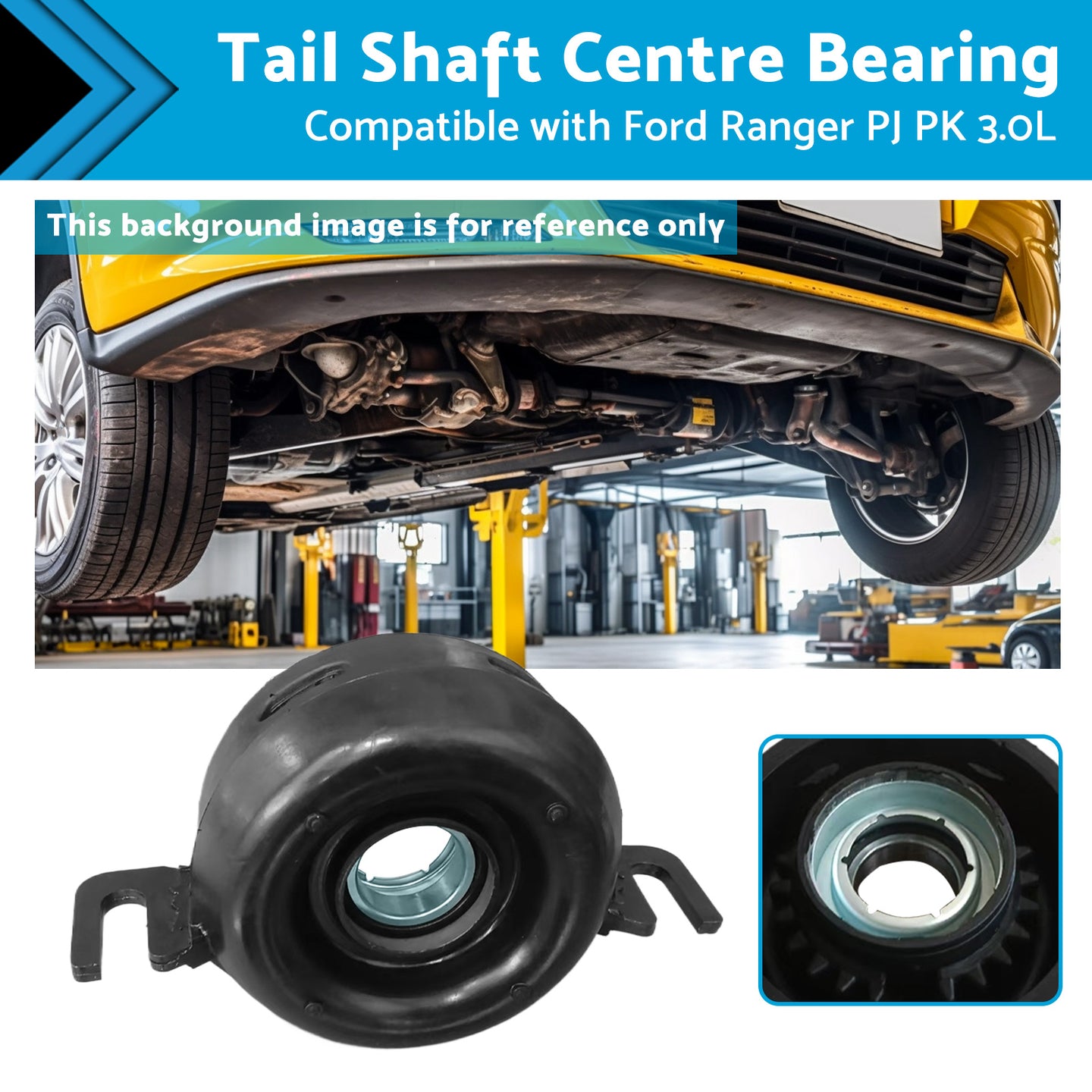 {{ Tail Shaft Centre Bearing Suitable for Ford Ranger PJ PK 3. 0L WEAT 4X4 06-11 }} - Buy Car Parts Online at {{ Kaka Auto Parts }}.
