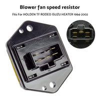 {{ Blower Fan Motor Heater Fan With Resistor Fits for Holden Rodeo TF 1996 to 2002 }} - Buy Car Parts Online at {{ Kaka Auto Parts }}.