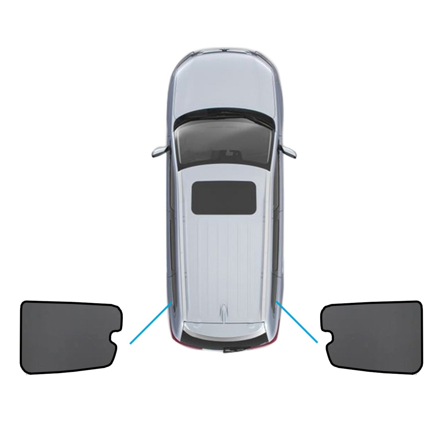 {{ Car Window Sun Protection Blinds Suitable For Mitsubishi Pajero 2006-2022 }} - Buy Car Parts Online at {{ Kaka Auto Parts }}.