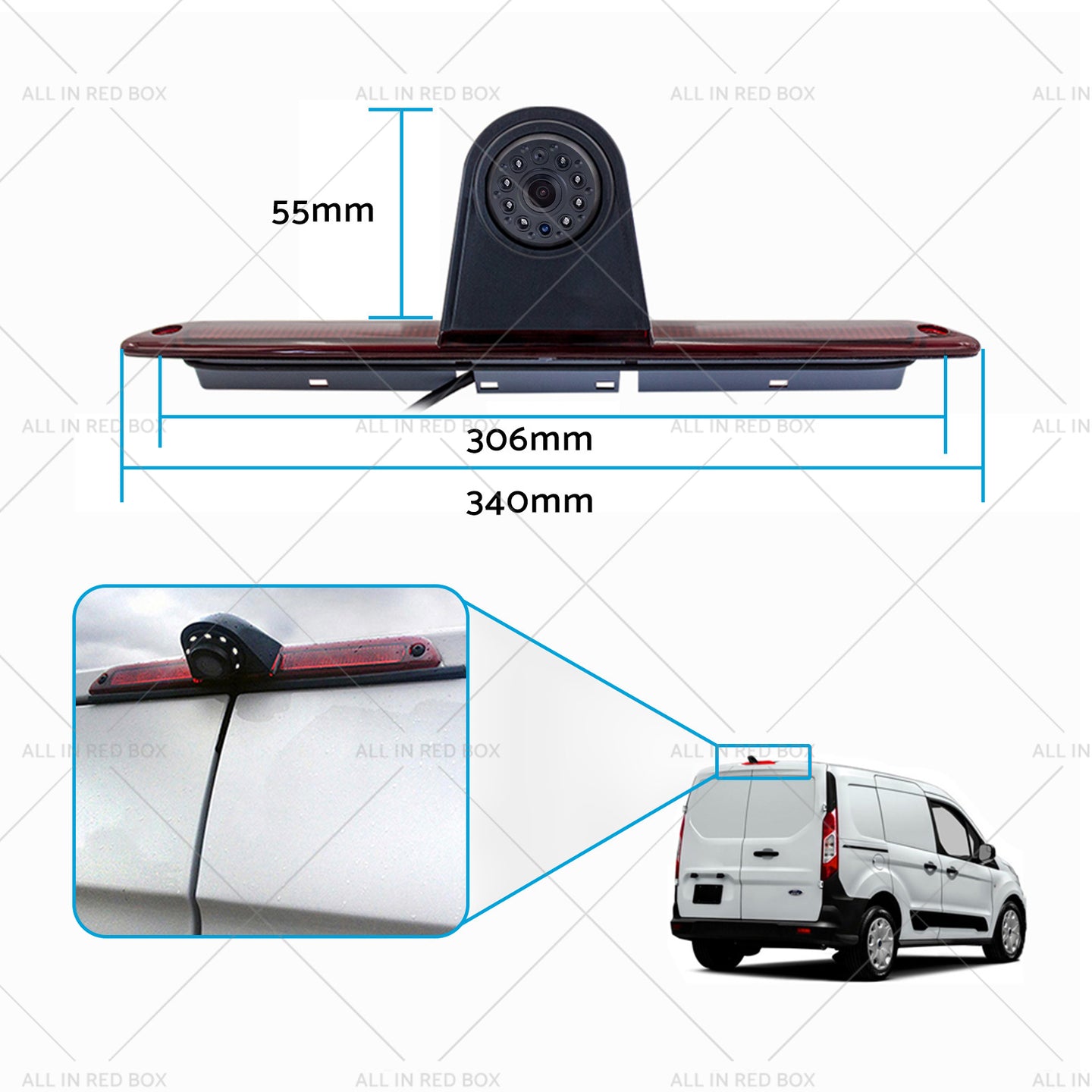 {{ Brake Light Backup Camera W or  7''Monitor Suitable for 07-19 Sprinter or VW Crafter }} - Buy Car Parts Online at {{ Kaka Auto Parts }}.
