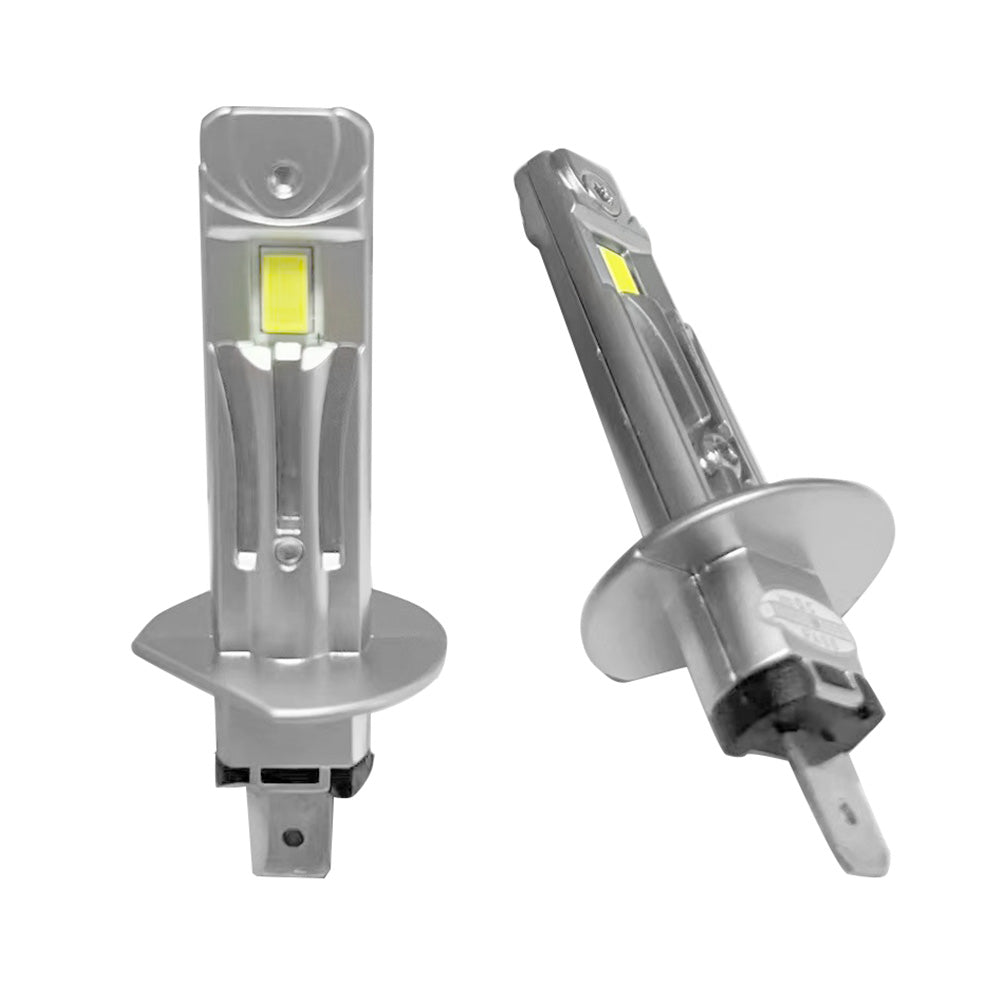 H1 LED Headlight Kit 6000K White 220W 30000LM High Low Beam Globes Suitable For Universal 12V Vehicles