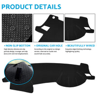 {{ Dash Mat For Subaru Liberty 2003-2009 Sedan Dashboard Cover Black Non-Slip }} - Buy Car Parts Online at {{ Kaka Auto Parts }}.