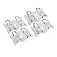 8x Window Regulator Slider Clip Bushes Suitable For BMW E32 / E34 / E36 / E85 / E92 / E93