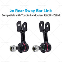 {{ 2x Rear Sway Bar Link Suitable for 92-19 Toyota Landcruiser FJ80R HZJ80R }} - Buy Car Parts Online at {{ Kaka Auto Parts }}.