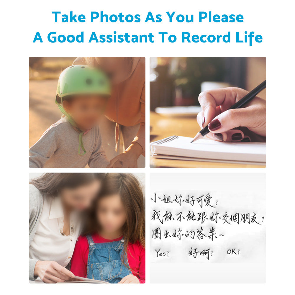 Mini Pocket Thermal Printer Suitable For Wireless Bluetooth Photo Paper Inkless Printing