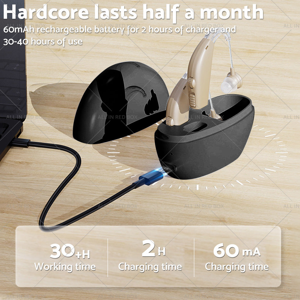 {{ Rechargeable Digital Hearing Aid Severe Loss Ear Aid HIGH-POWER Sound Amplifier }} - Buy Car Parts Online at {{ Kaka Auto Parts }}.