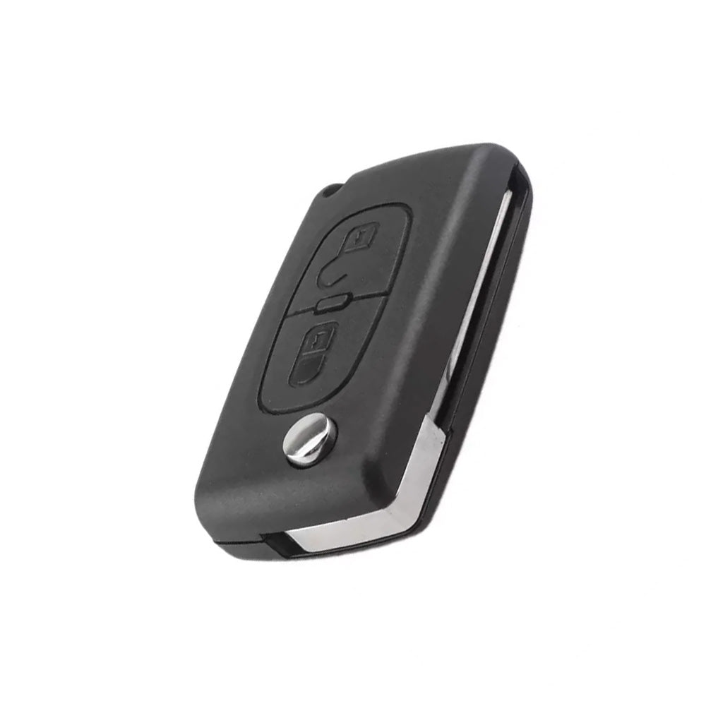 Remote Car Key Fob 2-Buttons 433FSK Suitable for Peugeot 207 307 308 407 807
